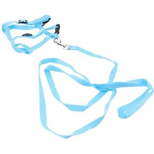 UKCOCO Jouets pour Petit Animal de Compagnie: de Traction Réglable en Nylon pour Lapin Collier de Marche Laisse pour Lapin Chinchilla Furet Cobayes Et Autres Petits Une Laisse pour Lapin - Publicité