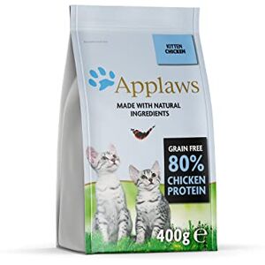 Applaws Natural Comeplete Chicken nourriture sèche pour chatons croquettes 400g sac refermable - Publicité