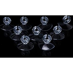 FackLOxc Lot de 10 ventouses de rechange avec clip de 3 cm de diamètre pour tube d'air d'aquarium, accessoires d'aquarium, ventouses transparentes pour chauffage - Publicité