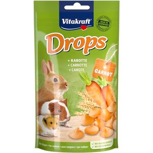 Vitakraft Drops Friandises aux carottes pour tous les rongeurs 75 g - Publicité