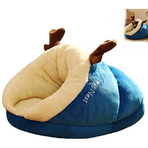 WODEJIAOBAO Niche pour chien en forme de pantoufle en peluche pour chat ou petit chien à l'intérieur - Publicité