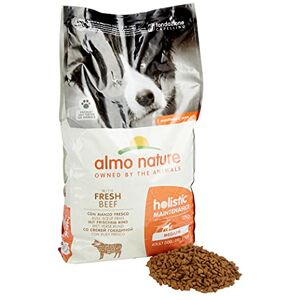 almo nature Holistic Maintenance M Dog. Croquettes pour Chiens de Moyenne Taille avec Boeuf Frais. 12 Kg - Publicité