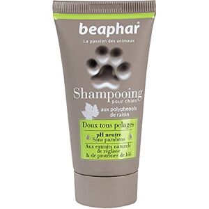 Beaphar – Shampoing premium doux tous pelages pour chien – Aux extraits naturels de réglisse & de protéines de blé – Nourrit, pelage sain et brillant – pH neutre & sans parben – 30ml - Publicité