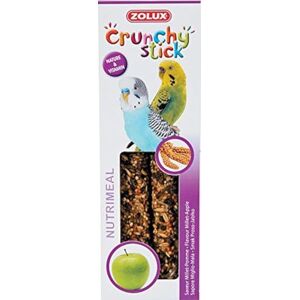 Zolux Crunchy Stick Friandise pour Perruche Millet/Pomme 85 g - Publicité