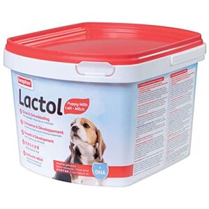 Beaphar LACTOL Lait maternisé pour chiot en poudre Enrichi en DHA Source de protéines de haute qualité Pour chiot non sevré, femelle gestante ou allaitante et chien âgé ou malade 1 kg - Publicité