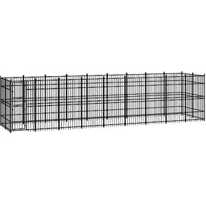 DCRAF Home Furniture Garden Outdoor Niche pour chien en acier 16,59 m - Publicité