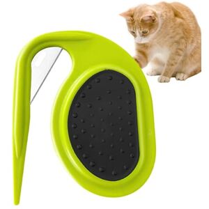 Hudhowks Coupe Noeud Chat Poil Long, Peigne Séparateur De Tapis Efficace, Tondeuse À Cheveux Efficace À Nœud Ouvert Et Sous-poil Pour Le Toilettage Et L'épilation Des Animaux De Compagnie - Publicité