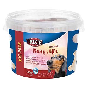 Trixie Soft Snack Bony Mix XXL Lot pour Chien, 1,8 kg pour Chien - Publicité