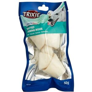 Trixie Friandises Os Noué Denta Fun Goût Nature pour Chien 50 g - Publicité