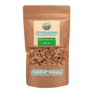 Bellfor Sain Freeze-Snack pour Les Chiens Viande de Lapin (lyophilisée) 50 g sans additifs artificiels et idéale comme friandise d'entraînement pour Votre Chien - Publicité