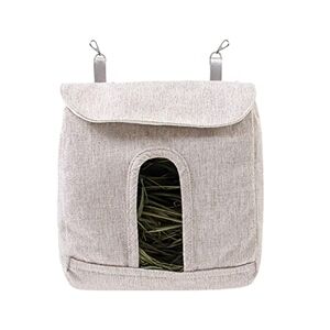 WEITING Sac pour mangeoire à Foin   Sac à Foin léger pour Lapin,S/M/L Sac d'alimentation en Cochon d'Inavec 2 Trous réglables pour Lapin Cochon d'InChinchilla Hamsters Petits Animaux - Publicité