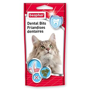 Beaphar – Dents Saines, friandises dentaires à la Chlorophylle pour chat – Procure une haleine fraîche – À usage quotidien – Délicieuses friandises quotidiennes – Sachet refermable – 35g - Publicité