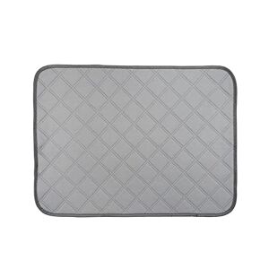 Mateju Tapis Educateur pour Chien et Chiot, Tapis de Dressage Lavable Réutilisables 1 Pièce, Absorbant Antidérapante Tapis pour Animaux Extérieur Voiture et Voyages (M-90x75cm,Gris Clair) - Publicité