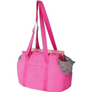 AttreX Sac à Dos de Voyage pour Animaux de Compagnie Chat Chiot Petit Animal Chien Transporteur Sling Avant Mesh Voyage Fourre-Tout Sac à bandoulière Sac à Dos pour Sortir (Color : Pink, Size : M 4 - Publicité