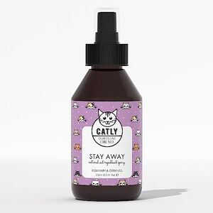 Catly Spray Anti Griffure Chat 250ml Éloigne Les Chats et Chatons Fragrance Naturel au Goût Amer Anti Chat Maison: Marquage Urinaire, Griffure, Mordillage - Publicité