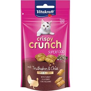 Vitakraft Crispy Crunch Friandises croustillantes à la Dinde et graines de Chia 60 g - Publicité