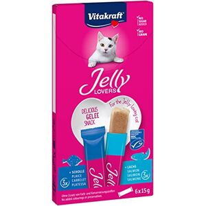 Vitakraft Jelly Lovers Friandise pour Chat en Gelée au Poisson 6 x 15 g - Publicité