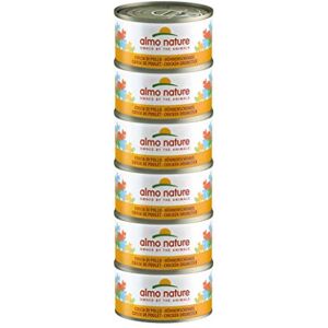 almo nature Mega Pack Natural au Cuisse de Poulet Nourriture humide pour chat adulte: 6 boîtes de 70g - Publicité