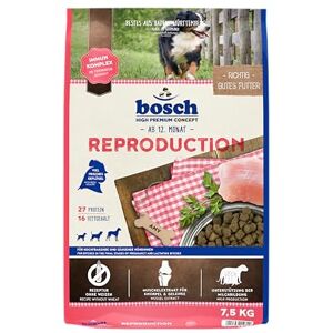 Bosch HPC Reproduction Aliments secs pour chiennes en gestation et en lactation 1 x 7,5 kg - Publicité