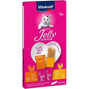 Vitakraft Jelly Lovers Friandise pour Chat en Gelée à la Viande 6 x 15 g - Publicité