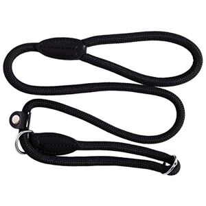 lionto Laisse Retriever Laisse pour Chien Laisse de Dressage Laisse de Traction, Longueur 120 cm Noir - Publicité