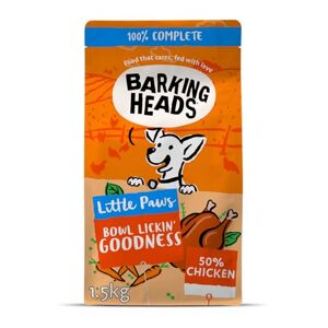 Barking Heads Tiny Paws Tender Loving Care Nourriture pour Chien, 1.5 kg - Publicité