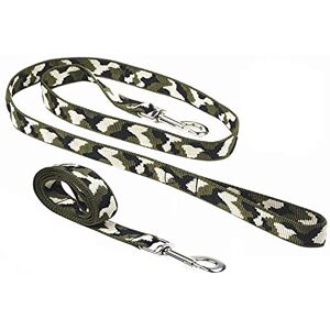 L&J Pets Uk Laisse de dressage pour chien Motif camouflage 1,5 m Vert camouflage - Publicité