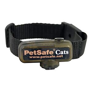 PetSafe Collier pour chat, 4 niveaux de stimulation, léger, réglable et anti-étranglement, à piles - Publicité