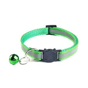 Yirtree Col de Collier Collier, Collier réfléchissant pour Chien de Nuit Herbe Verte - Publicité