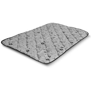 KingDog Prestige Tapis pour chien Matelas imperméable et durable 100 x 70 cm Os noirs - Publicité