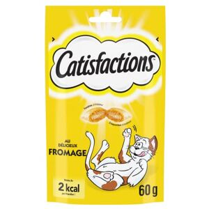 Catisfactions Friandises au Fromage pour Chat et Chaton, 1 Sachet de 60g - Publicité