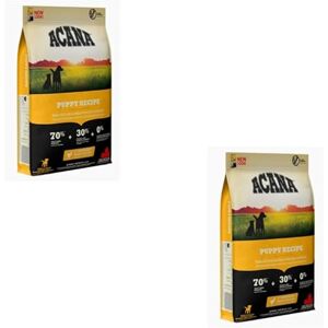 Acana Puppy Recipe Dog   Pack Double   2 x 340 g   Nourriture sèche pour Chiots   pour Soutenir la Croissance   Contient du Poulet Frais et des œufs des fermes des Prairies - Publicité