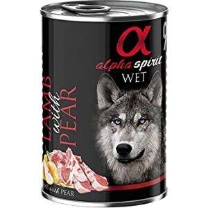 Alpha Spirit Wet Dog Cordero Con Pera 400g (6uds) - Publicité