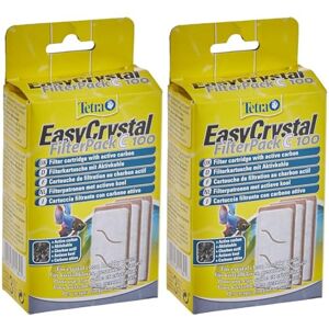 Tetra Cartouche pour Filtres d'Aquarium EasyCrystal C100 pour Une Eau Claire et Saine Facile à Remplacer (Lot de 2) - Publicité