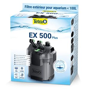 Tetra EX 500 Plus Filtre Extérieur pour tout type d’aquarium jusqu’à 100 L – Performant, puissant, silencieux – 4 types de filtration – Fonction de préfiltration Garantie 3 ans - Publicité