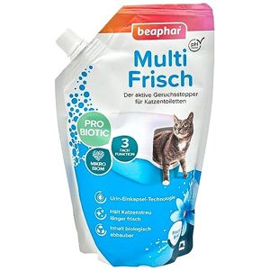 Beaphar Multi Fresh - Odour Neutraliser for Cat Litter Tray - Extends the Shelf Life of Cat Litter - Fresh Breeze Fragrance - 400 g - Publicité