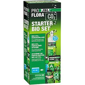 JBL PROFLORA CO2 STARTER BIO SET, Système de Fertilisation au CO2 Bio pour 10-40 l, Avec de nombreux accessoires - Publicité