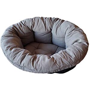 Ferplast Coussin pour Panier Chien et Chat Sofa' 4, en Coton, Matelas Coussin Rembourré pour Lit Chien Chat, Remplacement pour Corbeille Plastique Chien et Chat, Lavable, 64 x 48 x h 25 cm, Taupe - Publicité