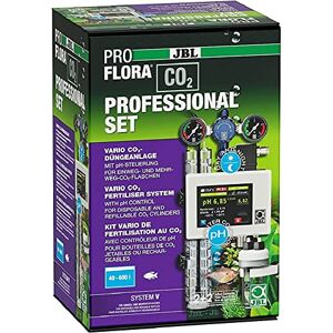 JBL PROFLORA PROFESSIONAL SET V, Système Complet de Fertilisation au CO2 pour 40-600 l, avec Contrôle Automatique du CO2 et du pH, nombreux accessoires, sans Bouteille - Publicité