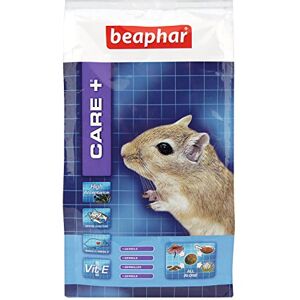 Beaphar – CARE+ – Alimentation Super Premium extrudée pour gerbille et souris – Proteines animales – Haute digestibilité – Participe à l’usure naturelle de dents – Sans sucres ajoutés – 250g*5 - Publicité