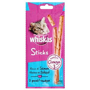 whiskas -Snack pour Chat Stick Saumon, 20g - Publicité