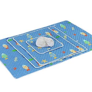 Nunubee Tapis de Refroidissement pour Chien, Coussins de Tapis Auto-refroidissants pour Animaux de Compagnie,Compagnie Chats Chiot Maison et Voyage,S - Publicité