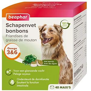 Beaphar Bonbons de Graisse de Mouton Algues - Publicité