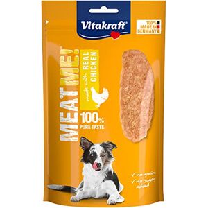 Vitakraft Meat Me! Poulet Friandise Snack à la Viande Qualité Premium pour Chien 60 g - Publicité