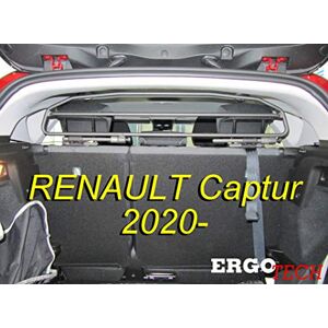 ERGOTECH Filet Grille de séparation Coffre pour Renault Captur (2020 et Ulterieur) RDA65HBG-2HXXS, pour Chiens et Bagage - Publicité