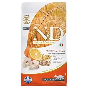 N&d low grain avec cabillaud et Orange sèche Chat 1,5 kg - Publicité