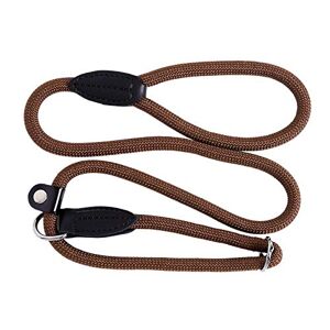 lionto Laisse Retriever Laisse pour Chien Laisse de Dressage Laisse de Traction, Longueur 120 cm Marron - Publicité