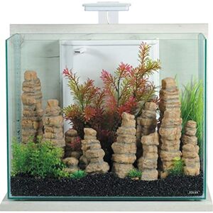 Zolux Aquarium Idro 50 Blanc – Kit Complet avec Filtre, Pompe, Chauffage et éclairage - Publicité