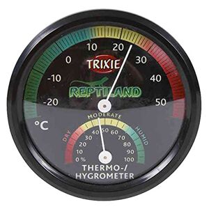 Trixie Thermomètre/hygromètre, analogique pour un contrôle précis de la température et de l'humidité dans le terrarium - Publicité