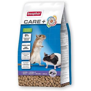 Beaphar – CARE+ – Alimentation Super Prenium extrudée pour gerbille et souris – Proteines animales – Haute digestibilité – Participe à l’usure naturelle de dents – Sans sucres ajoutés – 700g - Publicité